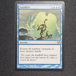 Wizards of the Coast MTG Inundate 25/180 Eventide Rare Sorcery Non-Foil ENG - Image 1