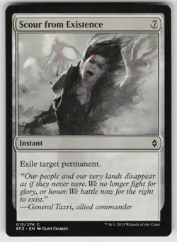 Scour from Existence - 13 - Near Mint - Battle for Zendikar - Image 2