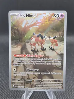 Mr. Mime 179/165 Pokemon Scarlet & Violet 151 IR - NM - Image 1