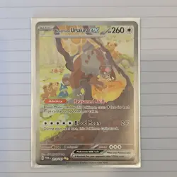 Pokemon TCG Bloodmoon Ursaluna ex 216/167 Sv06 SIR Full Art Holo - Image 3
