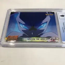 CGC 9 MINT Mewtwo 1999 Topps Holo Pokemon Foil Leaving the Nest #4 1st print - Image 1