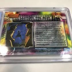 CGC 9 MINT Mewtwo 1999 Topps Holo Pokemon Foil Leaving the Nest #4 1st print - Image 3