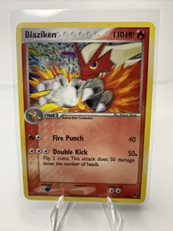 Blaziken 1/17 Holo Rare - 2004 POP Series 1 Promo Pokemon TCG. Vintage Holo - Image 1