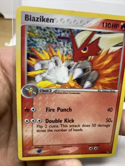 Blaziken 1/17 Holo Rare - 2004 POP Series 1 Promo Pokemon TCG. Vintage Holo - Image 5