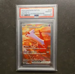 2024 Pokemon Surging Sparks Latias #239/191 PSA 10 - Image 1
