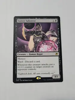 MTG Single - Sunset Saboteur - Rare - Near Mint - Image 1