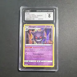 Pokemon CGC 8 Gengar SWSH241 Sword & Shield Promo Prerelease Holo English - Image 1