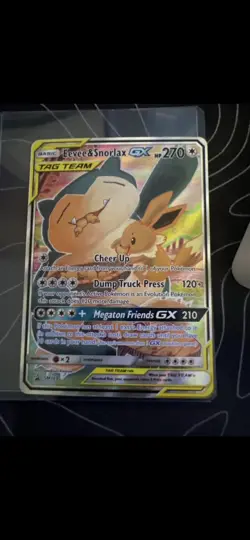 Pokemon TCG Eevee & Snorlax GX SM169 - Image 4