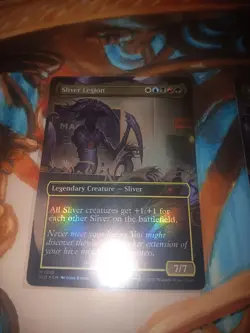 Sliver Legion x 1 *IN HAND* Borderless FOIL MTG Festival In a Box Secret Lair - Image 1