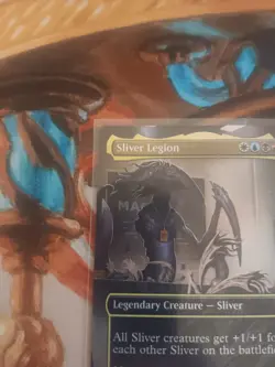 Sliver Legion x 1 *IN HAND* Borderless FOIL MTG Festival In a Box Secret Lair - Image 4