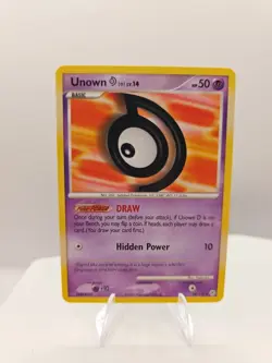 Pokemon Unown [D] 68/130 Diamond and Pearl Regular - Image 1