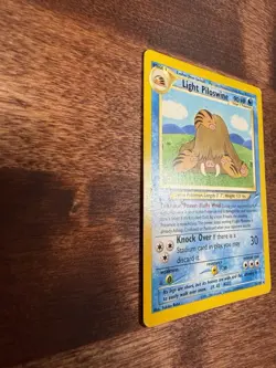 Pokemon Light Piloswine 26/105 Neo Destiny Rare 90 HP Unlimited - Image 4