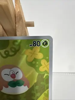 Pokemon Rowlet Illustration Rare Full Art Near Mint Perfect Order 090/088 - Image 3