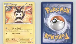 EMOLGA 49/113 UNCOMMON LEGENDARY TREASURES POKEMON LIGHTLY PLAYED - Image 1