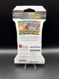 UMBREON ART Pokemon Evolving Skies TCG Sleeved Booster Pack New Factory Sealed - Image 2