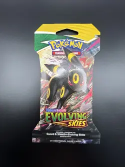 UMBREON ART Pokemon Evolving Skies TCG Sleeved Booster Pack New Factory Sealed - Image 5