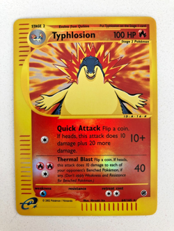 2002 Pokemon Typhlosion 064/165 Expedition Reverse Holo [LP-NM] - Image 1