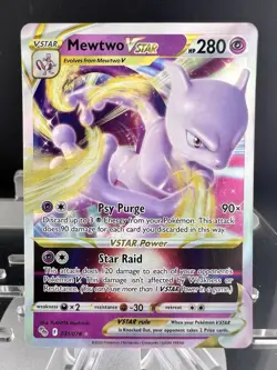 Pokemon Mewtwo VSTAR #031/078 English Pokemon GO - Image 1