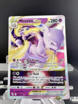 Pokemon Mewtwo VSTAR #031/078 English Pokemon GO - Image 4