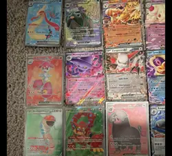 Pokemon TCG Scarlet & Violet EX Holo Lot x40 | Milotic ex Blaziken ex - Image 2