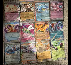 Pokemon TCG Scarlet & Violet EX Holo Lot x40 | Milotic ex Blaziken ex - Image 3