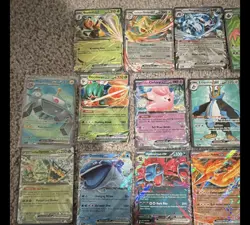 Pokemon TCG Scarlet & Violet EX Holo Lot x40 | Milotic ex Blaziken ex - Image 4