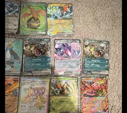 Pokemon TCG Scarlet & Violet EX Holo Lot x40 | Milotic ex Blaziken ex - Image 5