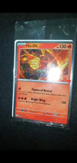 Chaos Rising Ho-oh Gamestop Stamped Promo 010/086 *SWIRL* - Image 4