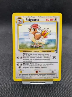 Pokemon Pidgeotto Base Set 2 28/130 WOTC Rare LP-NM - Image 1