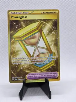 Powerglass 097/064 Gold Holo Pokemon Sv: Shrouded Fable English Near Mint - Image 1