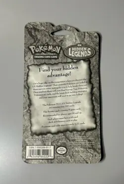 Pokemon EX Hidden Legends Blister Pack | Great Condition! - Image 2