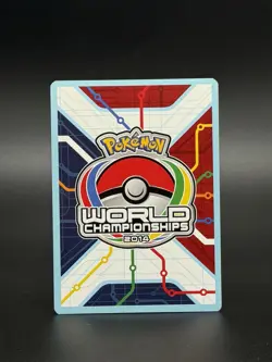Pokemon TCG Thundurus EX 38/116 Plasma Freeze 2014 World Champion *LP* - Image 2