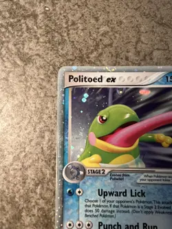 💫 Politoed Ex 107/115 Unseen Forces Vintage Mid-Era Pokemon TCG (MP-LP) 💫 - Image 3