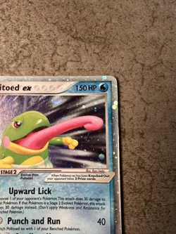 💫 Politoed Ex 107/115 Unseen Forces Vintage Mid-Era Pokemon TCG (MP-LP) 💫 - Image 4
