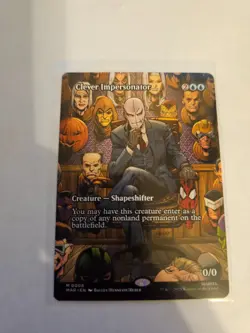 Clever Impersonator Borderless MTG Marvel Eternal-Legal Nm/M *ON HAND* - Image 1