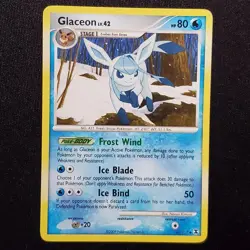 Glaceon 41/111 Uncommon Rising Rivals Pokemon Heavily Played - Image 1