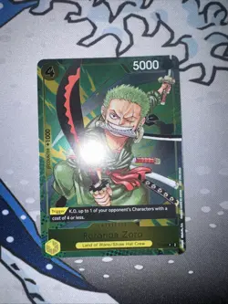 One Piece CCG Roronoa Zoro (Event Pack Vol. 3) Nm English Foil - Image 1