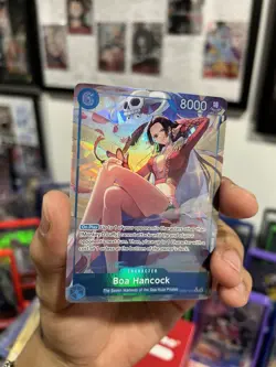 One Piece - Boa Hancock OP07-051 Seven Warlords of the Sea Alt Art Promo ENG NM - Image 3