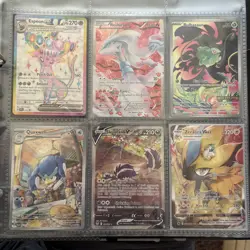Pokemon Card Lot 6 Cards IR, RC, GG, black star promo. - Image 1