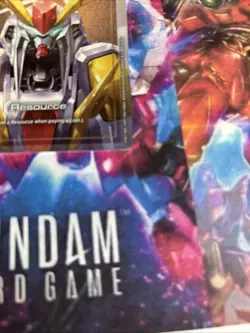 Gundam Card Game Phantom Aria Resource R-035 C+ Full Art NM - Image 5