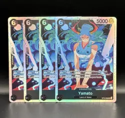 One Piece Card Game CCG YAMATO OP16-098 Super Rare SR English x4 Playset - Image 1