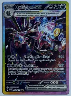 Hydreigon ex 240/191 Pokemon Surging Sparks Special Illustration Rare Card - Image 1