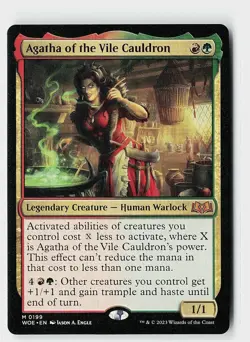 Agatha of the Vile Cauldron M Wilds of Eldraine 199 NM - Image 1