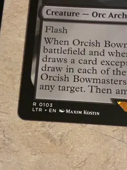 Orcish Bowmaster x2 MTG NM Lord of the Rings x1 Foil x1 Nonfoil - Image 4