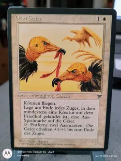 MTG Magic the Gathering Osai Vultures Renaissance German LP/EX Condition - Image 1