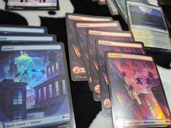 Full Art/ Foil TMNT MTG Lands Lot Of x30 - Image 2