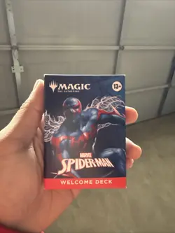 Magic: The Gathering Marvel's Spider-Man Welcome Deck Blue NYCC Starter SEALED - Image 1
