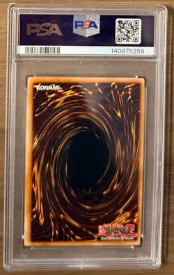 2010 YU-GI-OH 1st EDITION MAJESTIC RED DRAGON GHOST RARE ABPF-EN040 PSA 7 - Image 2