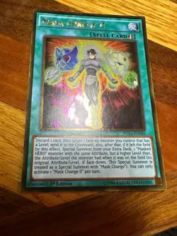 Mask Change II PGL3-EN086 1st Edition Gold Rare PL + BONUS - Image 1