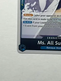 Ms. All Sunday OP01-079 Romance Dawn Pre Errata/1st Edition Foil One Piece Card - Image 5